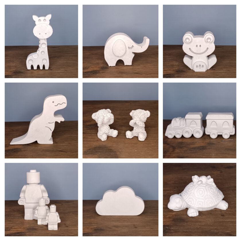 Personalisierbarer Holzblock