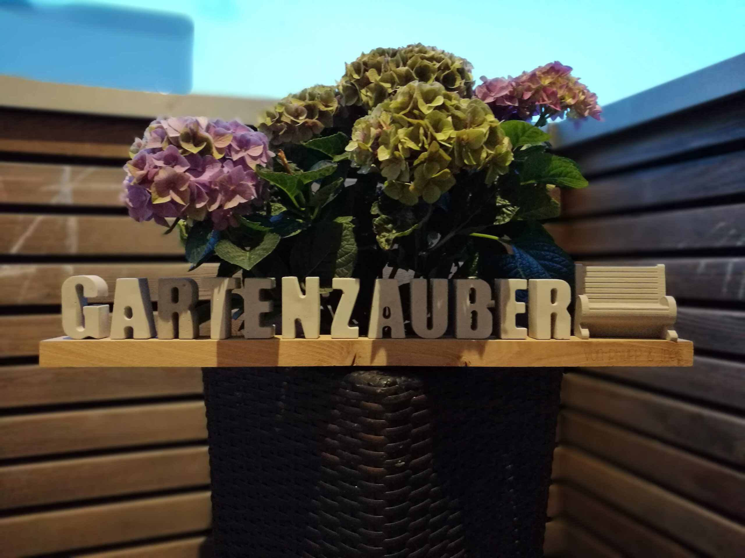 Mini Gartenbank – Bild 2