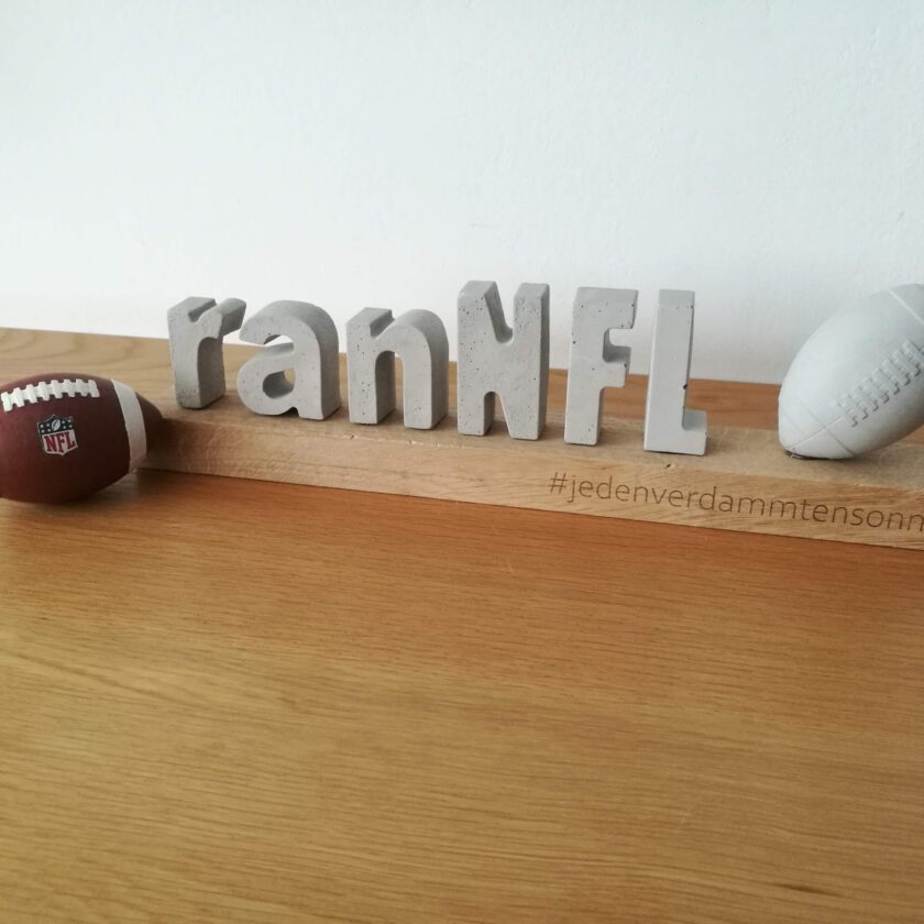 Personalisierbarer Holzblock